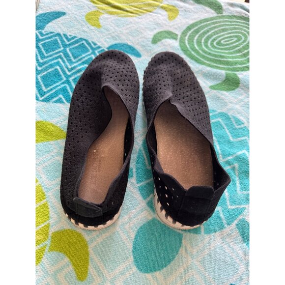 Ilse Jacobsen Women’s Tulip 139 Black Perforated Slip-On Sneaker Size 38 - Picture 4 of 7